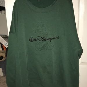 Embossed Mickey Crewneck